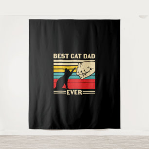 Tapiz Mejor Papá Gato