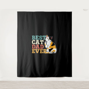 Tapiz Mejor Papá Gato