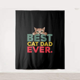 Tapiz Mejor Papá Gato