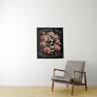 Memento Mori - Memento Vivere Skull y Rosas