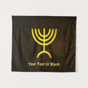 Tapiz Menorah Flame
