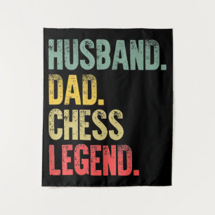 Tapiz Mens Funny Gige Husband Dad Chess Legend