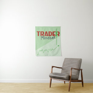 Tapiz Mentalidad del Trader – Trading enfocado en la dis