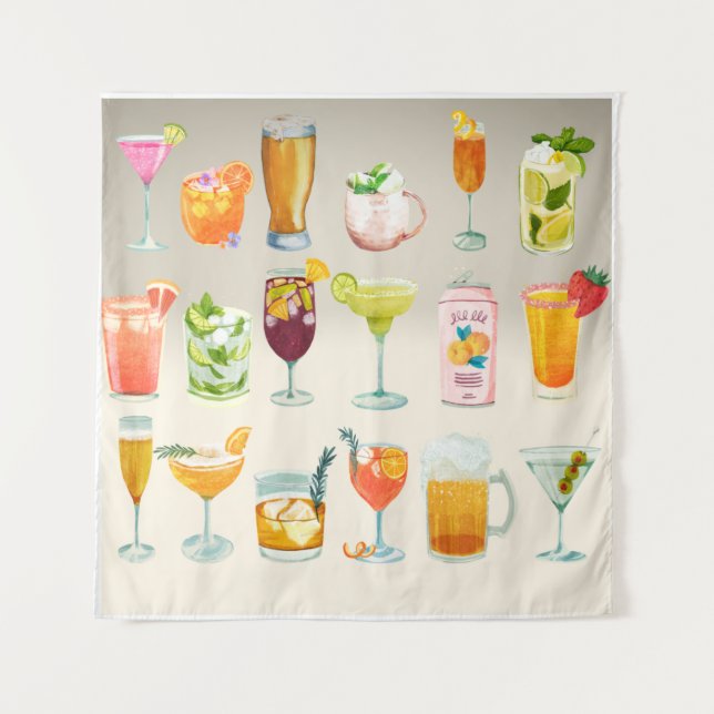 Tapiz Menú de barras (Anverso)