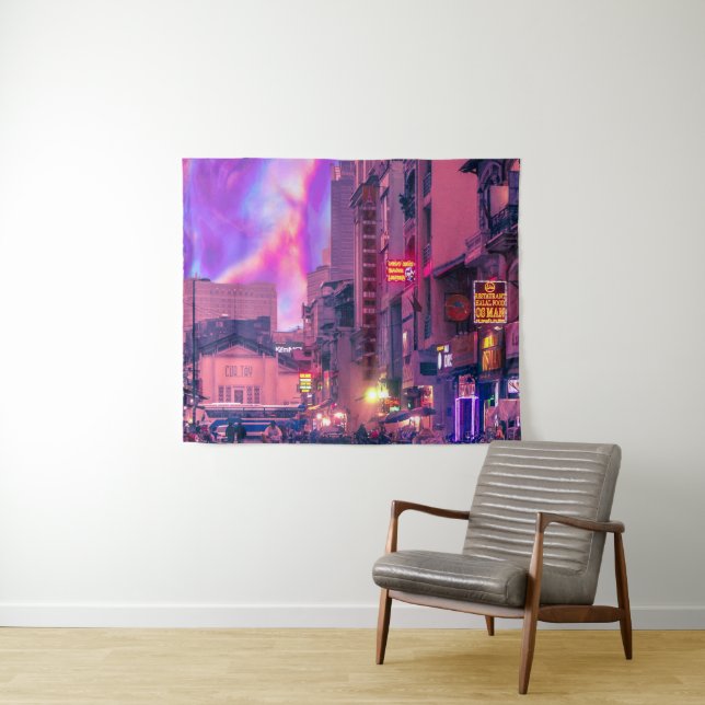 Tapiz Mercado de Vietnam (In situ (horizontal))