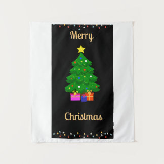 Tapiz Merry Christmas wall art