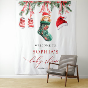 Tapiz Merry Little Navidades Tapestry Baby Shower