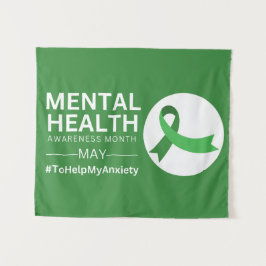 Tapiz Mes de sensibilización sobre la salud mental 2023 