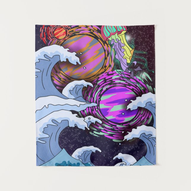 Tapiz Messy universe (Anverso)