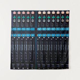 Tapiz Mezclador de sonido de estudio, equipo de tecnolog