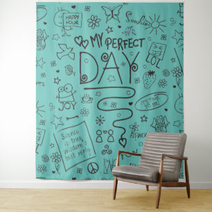 Tapiz Mi día perfecto - Pensamiento positivo 2