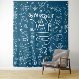 Tapiz Mi día perfecto - Pensamiento positivo 2a