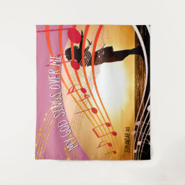 Tapiz MI DIOS CANTA SOBRE MÍ Iglesia Cristiana