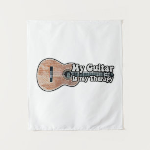 Tapiz Mi guitarra es mi terapia.