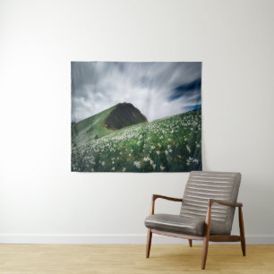 Tapiz Miles de narcisos en Golica, Eslovenia