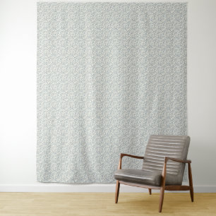 Tapiz Minimalista Eucalipto Azul Pizarra Sprig de 1940