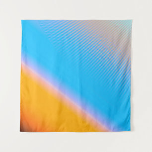 Tapiz Misterio del Gradiente: Arte Abstracto Borroso.