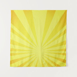 Tapiz mitad de gradiente de raster de fondo amarillo de 