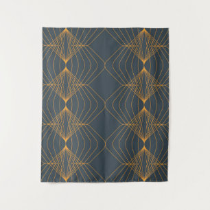 Tapiz Moda, diseño gráfico geométrico elegante y sencill