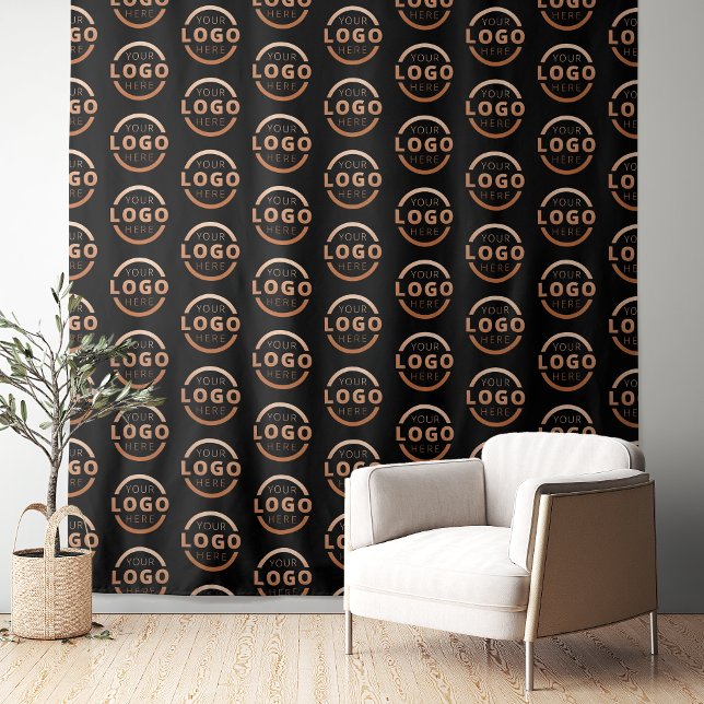 Tapiz Modelo de logotipo de la empresa personalizado (Subido por el creador)