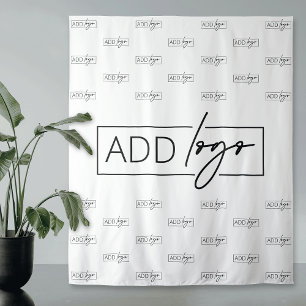 Tapiz Modelo minimalista de logotipo para grandes empres