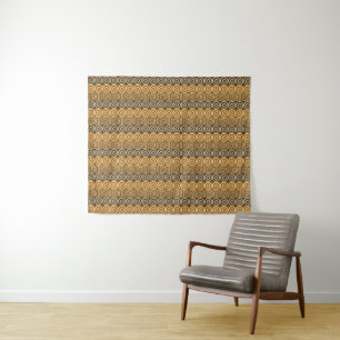 Tapiz modelo tribal africano étnico