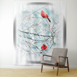 Tapiz Modelos de aves: Vida cardinal 01-01