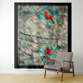 Tapiz Modelos de aves: Vida cardinal 01-02