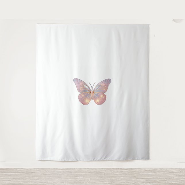 Tapiz Modern Elegant Butterfly Design  (Anverso)