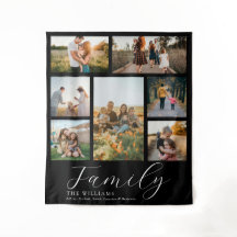 Moderno Collage de fotos Personalizado Elegante Fa