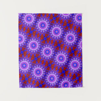 Tapiz MODERNO COLOR DE Mandala PURPLE ROSA AZUL ROJO