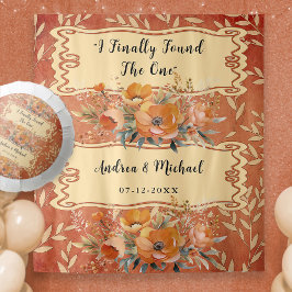 Tapiz Moderno contexto ruso de Boda de la Tierra Neutral