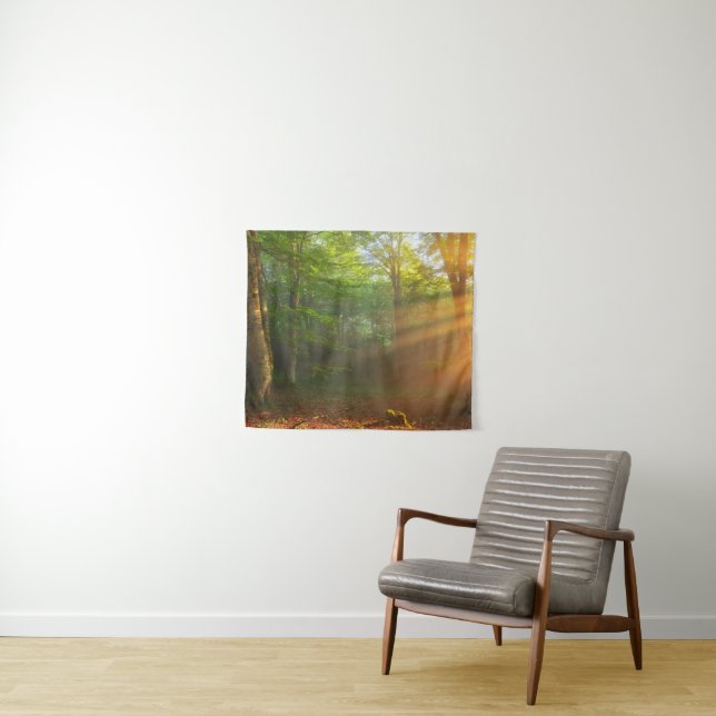 Tapiz Momento de oro de luz (In situ (horizontal))