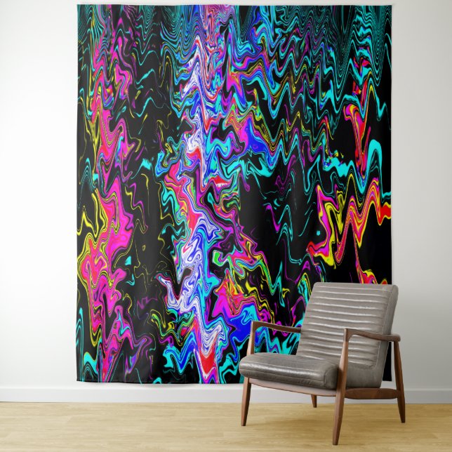 Tapiz Momentos psicodélicos... (In situ)