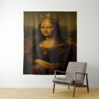 Tapiz Mona Lisa con Corona de Oro