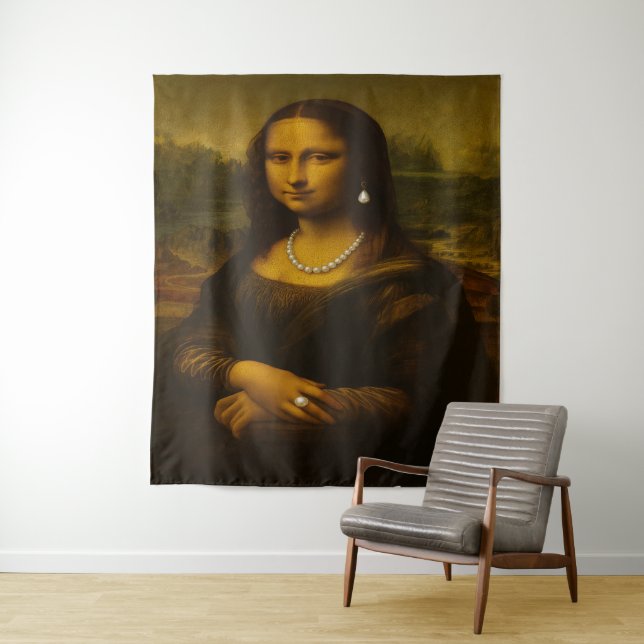 Tapiz Mona Lisa con Perlas  (In situ)
