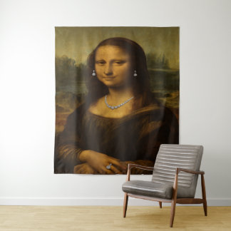 Tapiz Mona Lisa en Diamantes