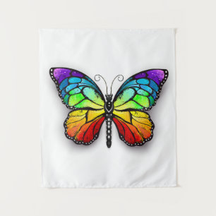 Tapiz Monarca de mariposa arcoiris