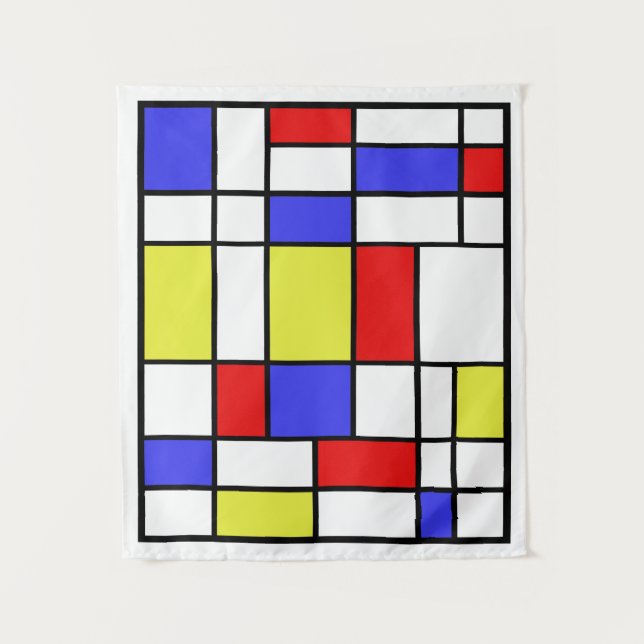 Tapiz Mondrian #59 Pequeño (Anverso)