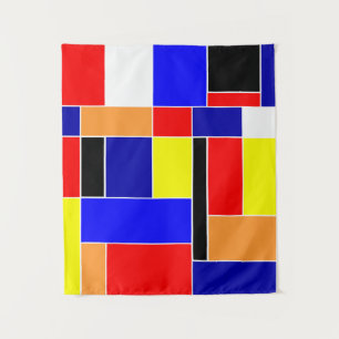 Tapiz Mondrian No. 48 Pequeño