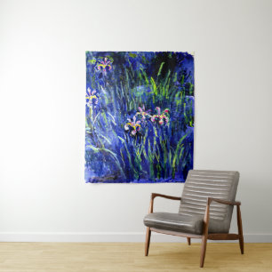 Tapiz Monet - Irises, pintura famosa