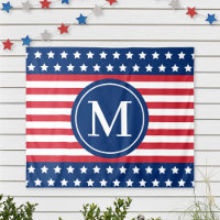 Monograma de estrellas y barras americanas