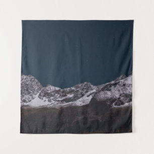 TAPIZ MONTAÑA DE HIELO POR LA NOCHE