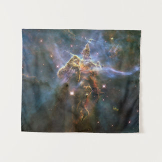 Tapiz Montaña Mística en la Nebulosa Carina Hubble Espac