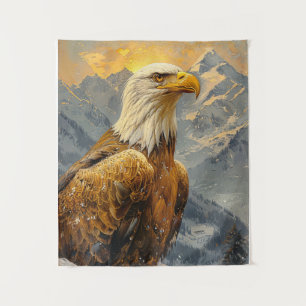 Tapiz Montañas acuáticas del águila calva