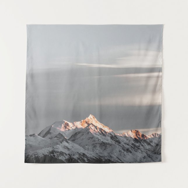 TAPIZ MONTAÑAS CUBIERTAS DE NIEVE (Anverso)
