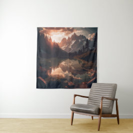 Tapiz Montañas espejo