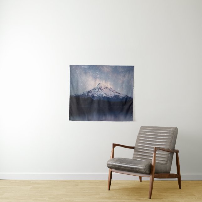 Tapiz Montañas | Monte Hood Portland, Oregon (In situ (horizontal))