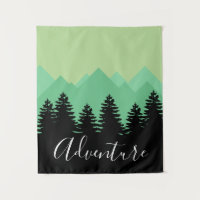 Montañas rusticas y aventura forestal