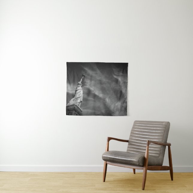 Tapiz Monumentos | Estatua de Liberty Manhattan NYC (In situ (horizontal))